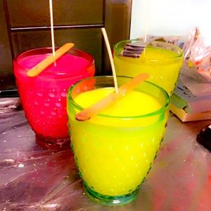 Home made candles dif sizes colors n scents made to order